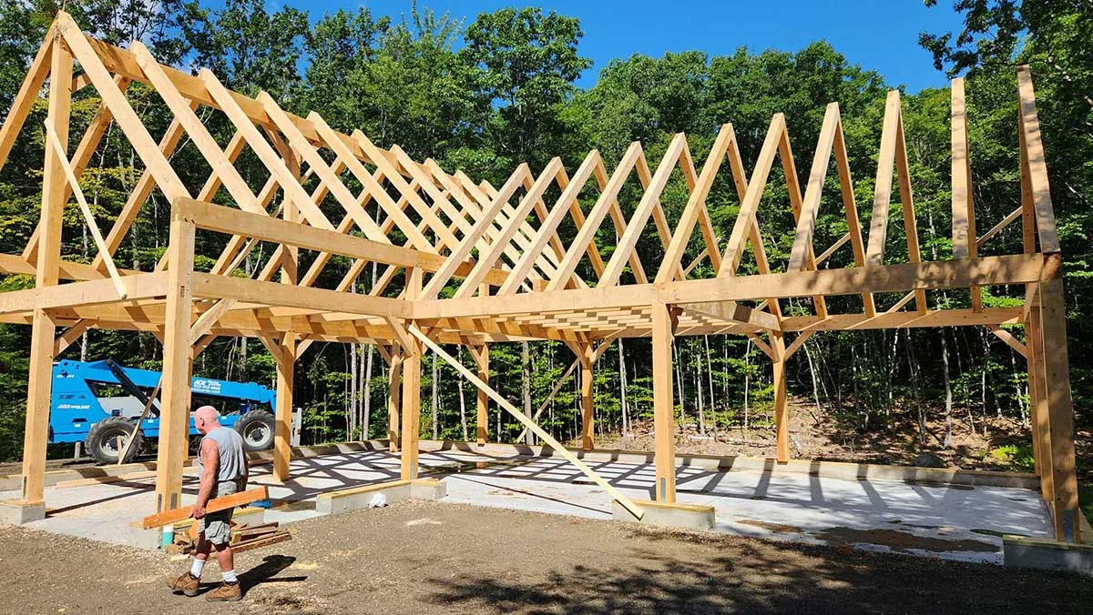 Discover the Advantages of Timber Frame Construction