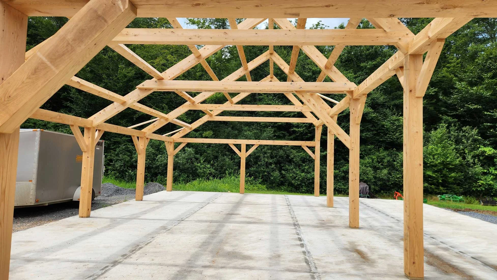 Can I incorporate sustainable features into my timber frame home?